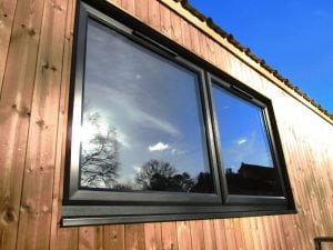 Double glazing - coloured PVCu windows