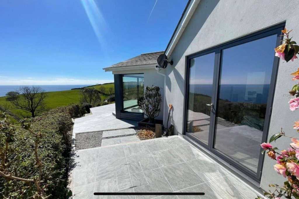 Aluminium French door