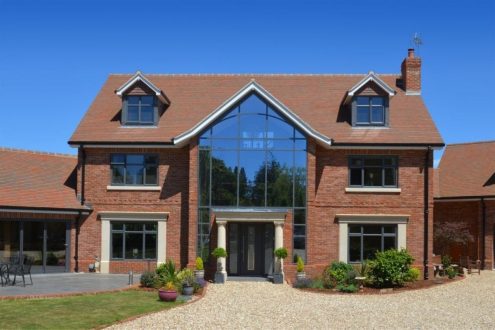 Aluminium Curtain Walling.