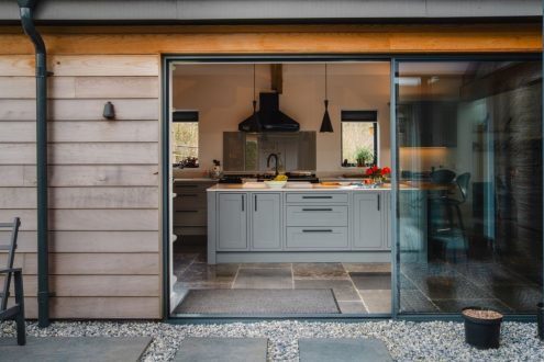 Higher Ash Farm Sliding Door.