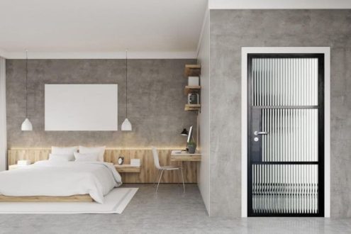 Aluco Steel-Look Door