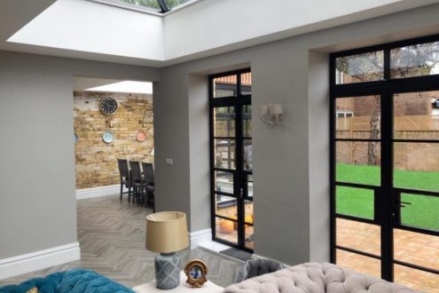 Aluco Steel-Look Door