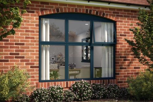 AluK Slimline Flush 58BW Window