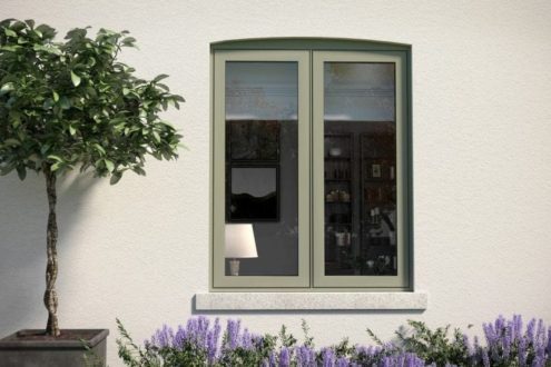 AluK Slimline Flush 58BW Window