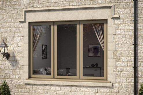 AluK Slimline Flush 58BW Window