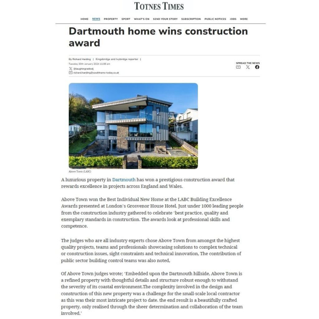 Above Town Totnes Times