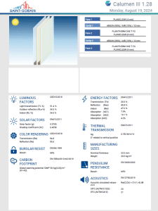 Calumen Glass Reports