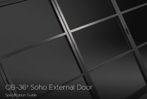 Origin OB-36+ Soho External Door Specification Guide