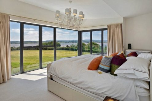 Aluminium Bi-Folding Doors in Topsham Aspect Windows installation