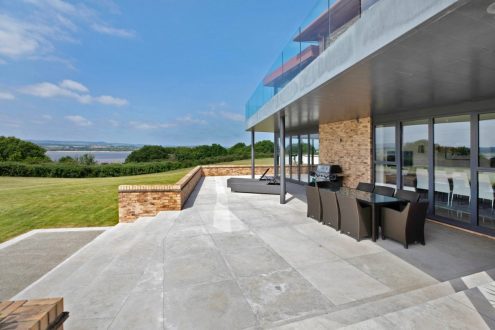 Aluminium Bi-Folding Doors in Topsham Aspect Windows installation