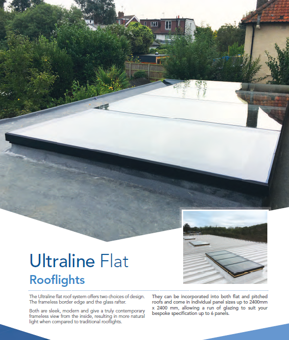 Ultraline Flat Rooflights