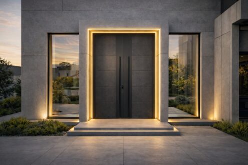 Kobbe Flush Entrance Door