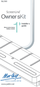 W Swipe ScreenLine OwnersKit SL2380 – Installer Guide
