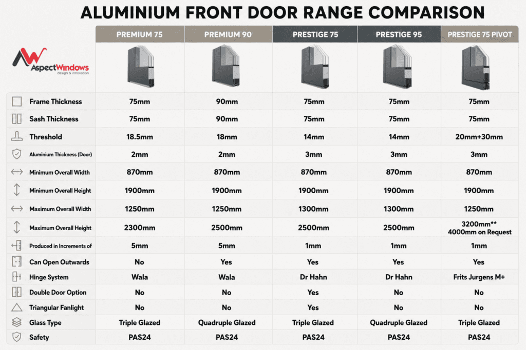 Kobbe Front Door comparison