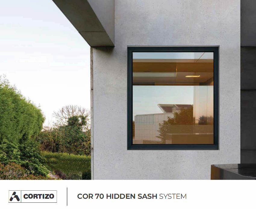 Cortizo COR 70 Hidden Sash